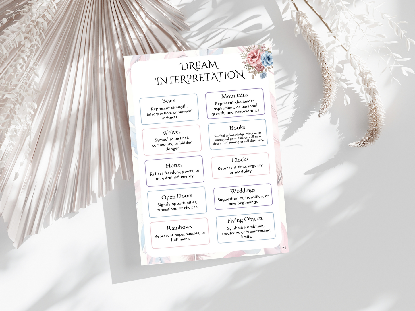 Dream Journal (Print Bundle)