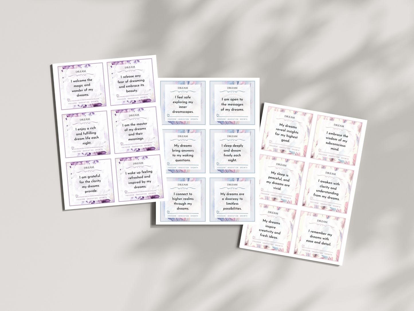 Dream Journal (Print Bundle)