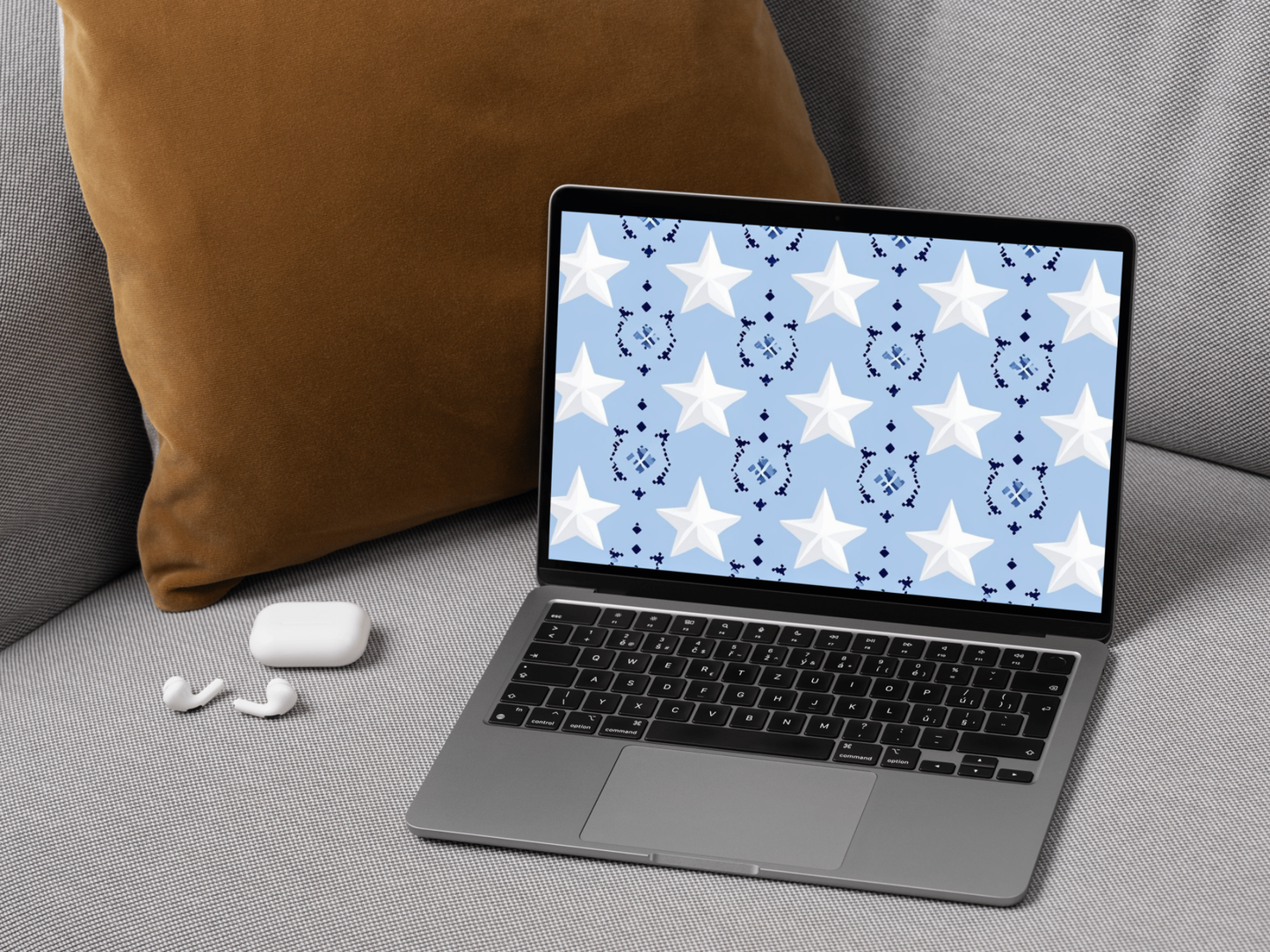 Baby Blue Pattern Wallpapers